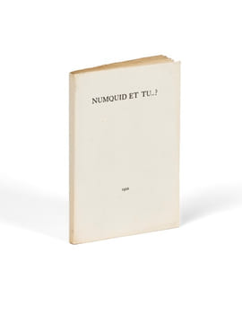 Numquid et tu ?..... GIDE (André)