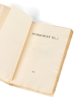Numquid et tu ?..... GIDE (André)