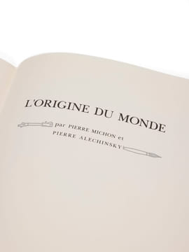 L'Origine du monde.. MICHON (Pierre)