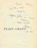 Plain-chant. COCTEAU (Jean)