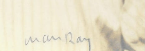Portrait de René Crevel.. MAN RAY