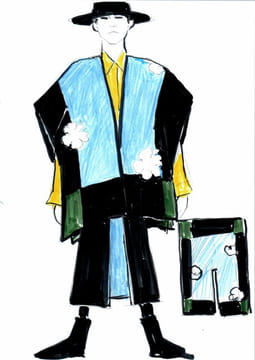 60 croquis de mode.. KENZO