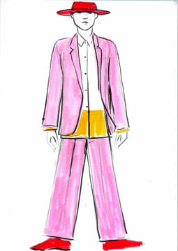 60 croquis de mode.. KENZO
