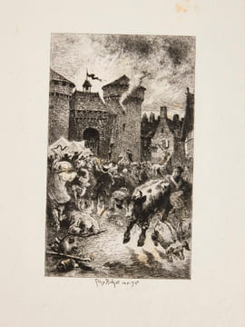 [Le Chevalier des Touches] . par Barbey d'Aurevilly. BUHOT (Félix) 