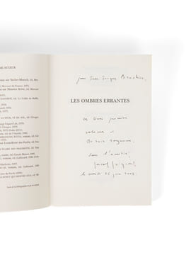 Les Ombres errantes [Dernier royaume I].. QUIGNARD (Pascal)