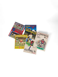 Collection complète des albums de football « France, 1re division / Ligue 1 ».