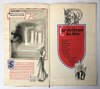 «Les Visiteurs du soir».. JACQUELIN (Jean)