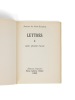 Lettres &agrave; une jeune fille.. SAINT-EXUPERY (Antoine de)