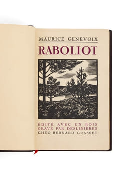 Raboliot.. GENEVOIX (Maurice)