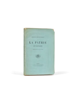 La Patrie en danger.. GONCOURT (Edmond de) & GONCOURT (Jules de)