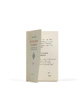 Le Chevalier d'Olmedo. Comédie dramatique en trois journées. Texte français d'Albert Camus. LOPE DE VEGA & CAMUS (Albert)
