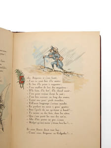 La Passion de notre frère le poilu. Illustrations en couleurs de Léon Lebègue