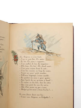 La Passion de notre frère le poilu. Illustrations en couleurs de Léon Lebègue. LECLERC (Marc) 