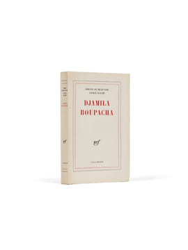 Djamila Boupacha.. BEAUVOIR (Simone) & HALIMI (Gisèle)