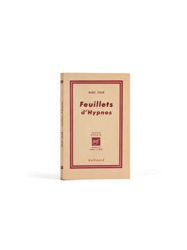 Feuillets d'Hypnos.. CHAR (René)