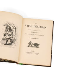 Les Nains célèbres. Depuis l'Antiquité jusques et y compris Tom-Pouce