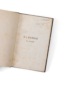 La Patrie en danger.. GONCOURT (Edmond de) & GONCOURT (Jules de)