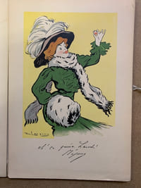 Oh!! Nos grandes actrices parisiennes et leur opinion sur le Quina-Laroche. Présentées par Brasseur - Dessinées par de Losques - Célébrées par Redelsperger - Gravées par Devambez