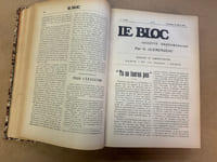 Le bloc. Gazette hebdomadaire