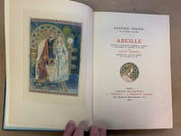 Abeille. Vingt-sept illustrations dessinées et gravées à l’eau-forte en couleurs et en noir par Gaston Bussière. Nombreuses lettres ornées en couleurs et or