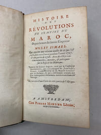 Histoire des révolutions de l’empire de Maroc, depuis la mort du dernier Empereur Muley Ismael