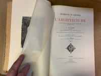 Eléments et Théorie de l'Architecture. Cours professé à l'Ecole Nationale et Spéciale des Beaux-Arts 