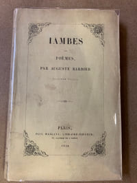 Iambes et Poèmes. Troisième édition
