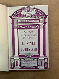 Le style Louis XIII