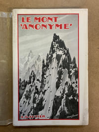 Le mont Anonyme. Illustrations de Henri Joudet