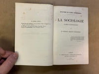 La Sociologie d'après l'Ethnographie 