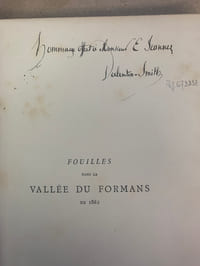 Fouilles dans la Vallée du Formans (Ain) en 1862. Documents pour servir à l’Histoire d la Campagne de Jules César contre les Helvètes accompagnés de Cartes et de Figures par A. Steyert