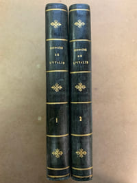 Histoire de l’Italie. 1849-1860