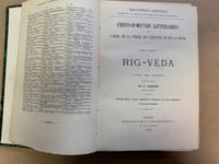 Rig-Véda ou Livre des Hymnes. Deuxième édition, revue, corrigée et augmentée d’un index analytique par Ph.-Ed. Foucaux