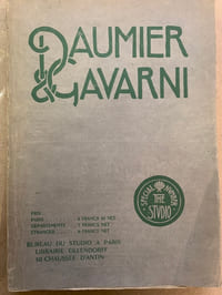 Daumier and Gavarni with critical and biographical notes