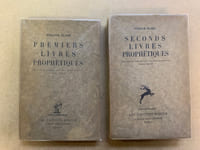 Premiers livres prophétiques - Seconds livres prophétiques