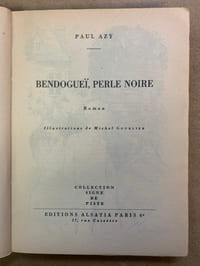 Bendogueï, perle noire