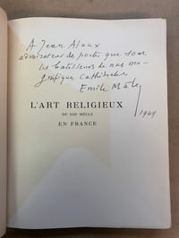 L’Art religieux du XIII ème siècle en France. Etude sur l’iconographie du Moyen-âge et sur ses sources d’inspirati