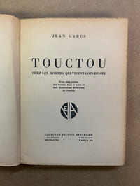 Touctou chez les hommes-qui-vivent-loin-du-sel
