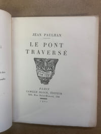 Le pont traversé 
