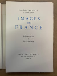 Images de France. Pointes sèches de Ch.Samson
