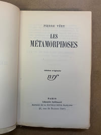 Les métamorphoses