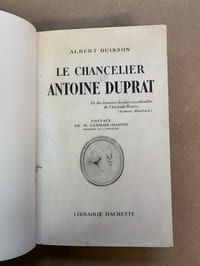 Le chancelier Antoine Duprat