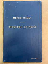 La peinture chinoise au Musée Guimet. Catalogue 