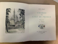 Charme de l’Ile de France. Pointes sèches de Ch. Samson