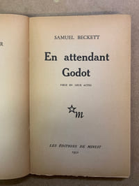 En attendant Godot. Pièce en deux actes