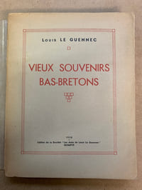 Vieux souvenirs Bas-Breton