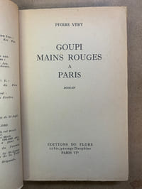 Goupi, Mains Rouges à Paris