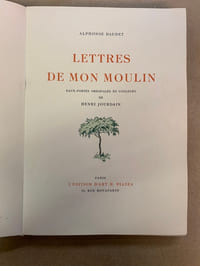 Lettres de mon Moulin. Eaux-fortes originales en couleurs de Henri JOURDAIN