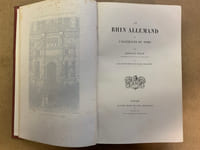 Le Rhin Allemand et l’Allemagne du Nord. Illustrations de Karl Girardet