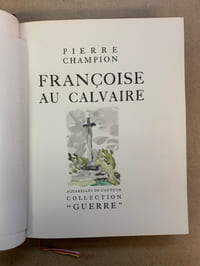 Françoise au calvaire. Aquarelles de l’auteur